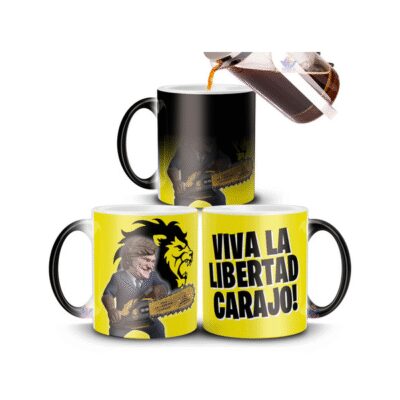 930217-MLA71154703305_082023,Taza Mágica Milei Viva La Libertad Avanza Dólar Presidente