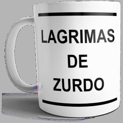 Taza De Cerámica Lagrimas De Zurdo Milei