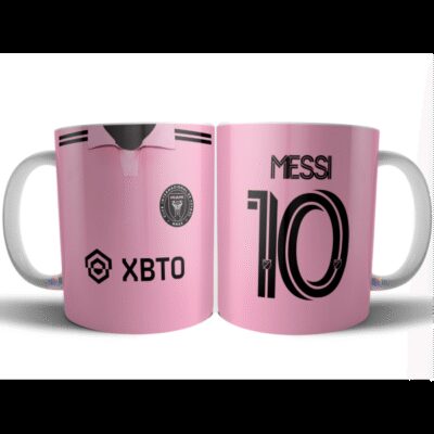 Taza De Cerámica Messi Camiseta Argentina 10 Varios Modelos