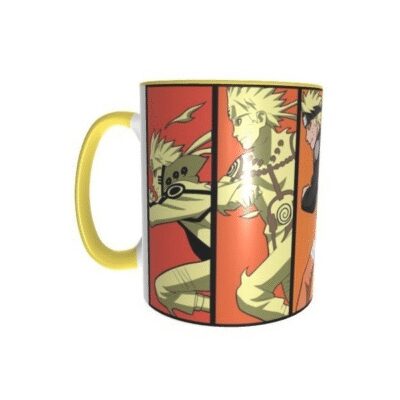 811466-MLA31591286824_072019,Taza Comic Naruto Uzumaki Manga Masashi Kishimoto Amarilla