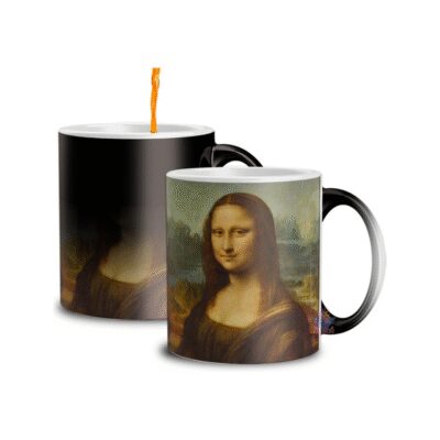 751430-MLA71849447454_092023,Taza Mágica La Gioconda Leonardo Da Vinci Mona Lisa Arte
