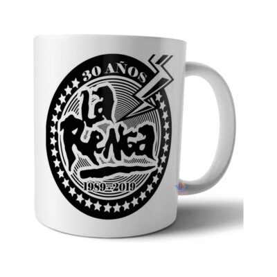724788-MLA72275472668_102023,Taza La Renga Cerámica Rock Nacional Argentina Logo