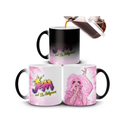 781433-MLA72339348657_102023,Taza Mágica Jem And The Holograms Misfits Retro Serie Música