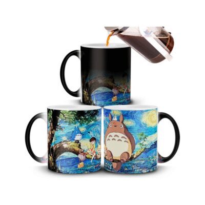 668104-MLA72466779622_102023,Taza Mágica Mi Vecino Totoro Noche Estrellada Van Gogh