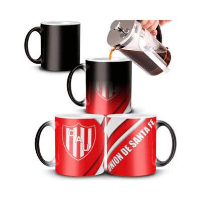 738760-MLA73667838187_122023,Taza Unión De Santa Fe Mágica Fútbol Tatengue Escudo Pasión