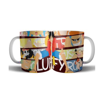 611627-MLA73574197476_122023,Taza One Piece Cerámica Piratas Monkey Anime Manga Personaje