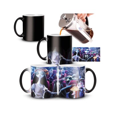 940631-MLA73668844215_122023,Taza Mágica Jack Skellington Tim Burton Halloween Nightmare