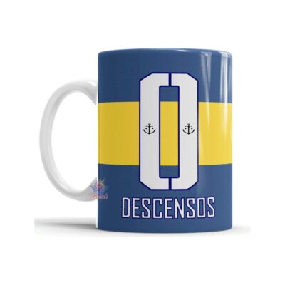 777334-MLA73900502526_012024,Taza De Cerámica Boca Juniors Cero 0 Descensos Libertadores