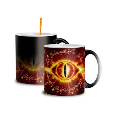 903965-MLA73853494013_012024,Taza Mágica El Señor De Los Anillos Ojo De Saurón Espíritu