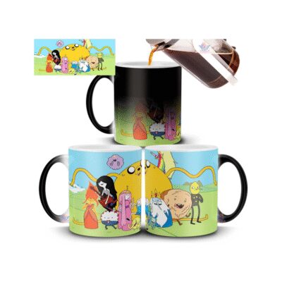 699369-MLA73813443653_012024,Taza Magica Hora De Aventura Finn Jake Princesa Chicle Ice
