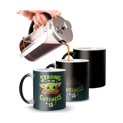 968337-MLA54084256626_022023,Taza Mágica Baby Yoda The Mandalorian Jedi The Child Grogu