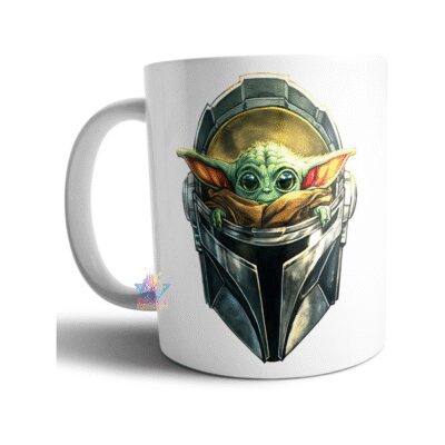 896599-MLA54084256137_022023,Taza Cerámica Grogu Baby Yoda The Mandalorian Jedi The Child