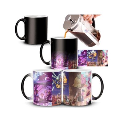 810997-MLA69570803577_052023,Taza Mágica La Casa Búho Serie Tv Cerámica Termosensible