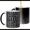 659524-MLA73676413510_012024,Taza Mágica Sables De Luz Logo Star Wars Darth Vader Obi Wan