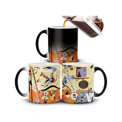 747545-MLA74090428855_012024,Taza Magica Arte Joan Miró Carnaval De Arlequin Surrealismo