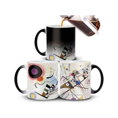 775729-MLA74063847181_012024,Taza Magica Composición Ocho Wassily Kandinsky Abstracto Art