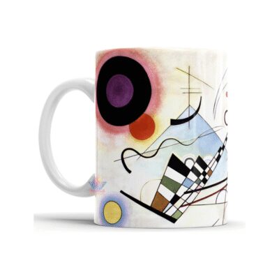 820191-MLA74063816197_012024,Taza Composición Ocho Wassily Kandinsky Arte Abstracto Obra