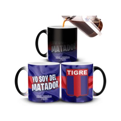642474-MLA75665724297_042024,Taza Mágica Tigre Matador Club Atlético Fútbol Argentina