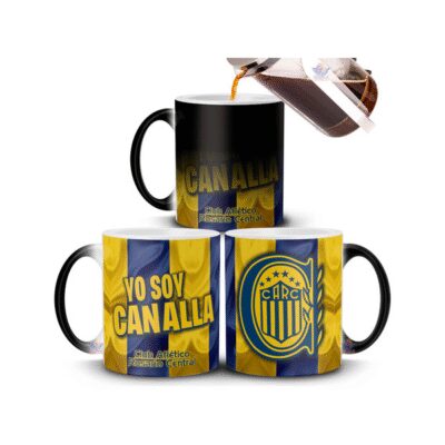908189-MLA75665733813_042024,Taza Mágica Rosario Central Canalla Club Fútbol Argentina