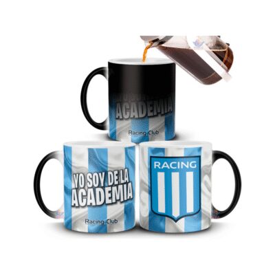 784015-MLA75507170838_042024,Taza Mágica Racing Club Academia De Avellaneda Fútbol Copa