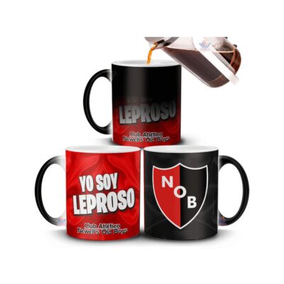957299-MLA75507239876_042024,Taza Mágica Newells Old Boys Lepra Club Rosario Fútbol Copa
