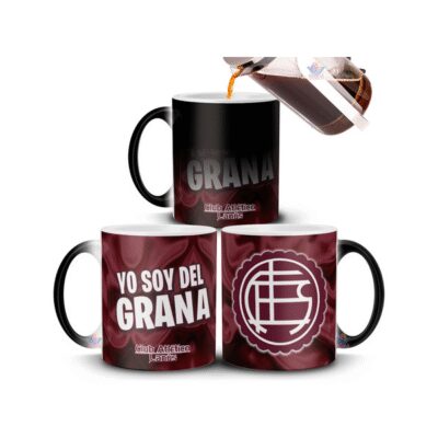833471-MLA75507446392_042024,Taza Mágica Lanús Granate Club Atlético Fútbol Argentino