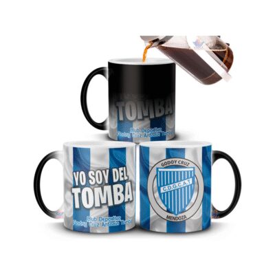 804213-MLA75505849542_042024,Taza Mágica Godoy Cruz Antonio Tomba Club Fútbol Mendoza