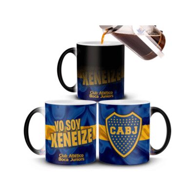 875385-MLA75505446502_042024,Taza Mágica Boca Juniors Xeneixe Club Atlético Fútbol Copa