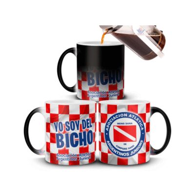 812282-MLA75663472299_042024,Taza Mágica Argentinos Juniors Bicho Asociación Fútbol