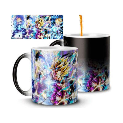 968922-MLA76050001555_042024,Taza Magica Dragon Ball Gohan Goku Kamehameha Cell Batalla