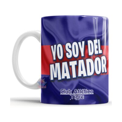790310-MLA75661408621_042024,Taza De Cerámica Tigre Matador Club Atlético Fútbol Copa