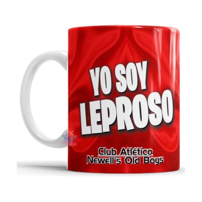 691726-MLA75503056146_042024,Taza De Cerámica Newells Old Boys Lepra Rosario Fútbol Copa