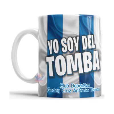 993121-MLA75660642629_042024,Taza De Cerámica Godoy Cruz Antonio Tomba Mendoza Fútbol