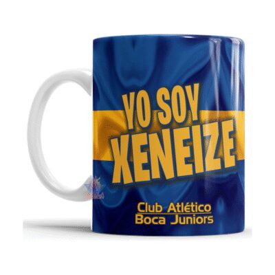 732278-MLA75660640719_042024,Taza De Cerámica Boca Juniors Xeneixe Fútbol Argentina Copa