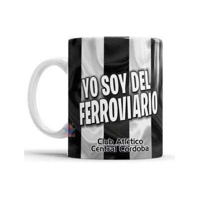971521-MLA75502735552_042024,Taza Cerámica Central Córdoba Ferroviario Fútbol Argentina