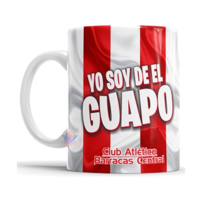 756242-MLA75502527412_042024,Taza De Cerámica Barracas Central Guapo Fútbol Argentina