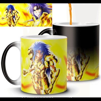 Taza Mágica (térmica) Caballeros Del Zodiaco Saga Géminis