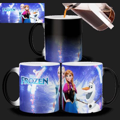 Taza Cerámica Frozen Princesa Elsa Anna Olaf