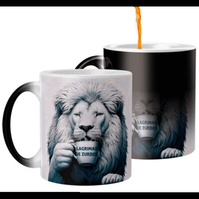 Taza Mágica Lagrimas De Zurdo León Milei Dólar Libertad