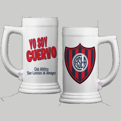 Vaso Jarra Chop Fernetero Chopera Cerveza San Lorenzo Cuervo