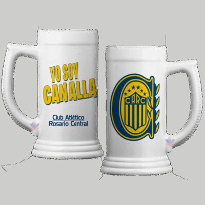 Vaso Jarra Chop Fernetero Chopera Cerveza Rosario Central