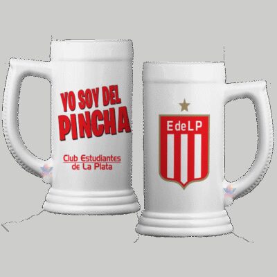 Vaso Jarra Chop Cerveza Estudiantes De La Plata Pincha