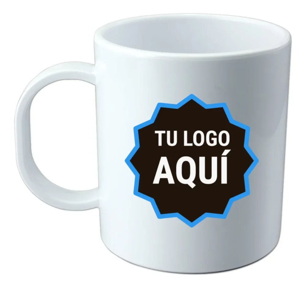 Taza De Plástico Personalizada con Foto Frase o Logo