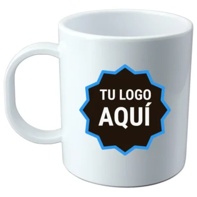 Taza De Plástico Personalizada con Foto Frase o Logo