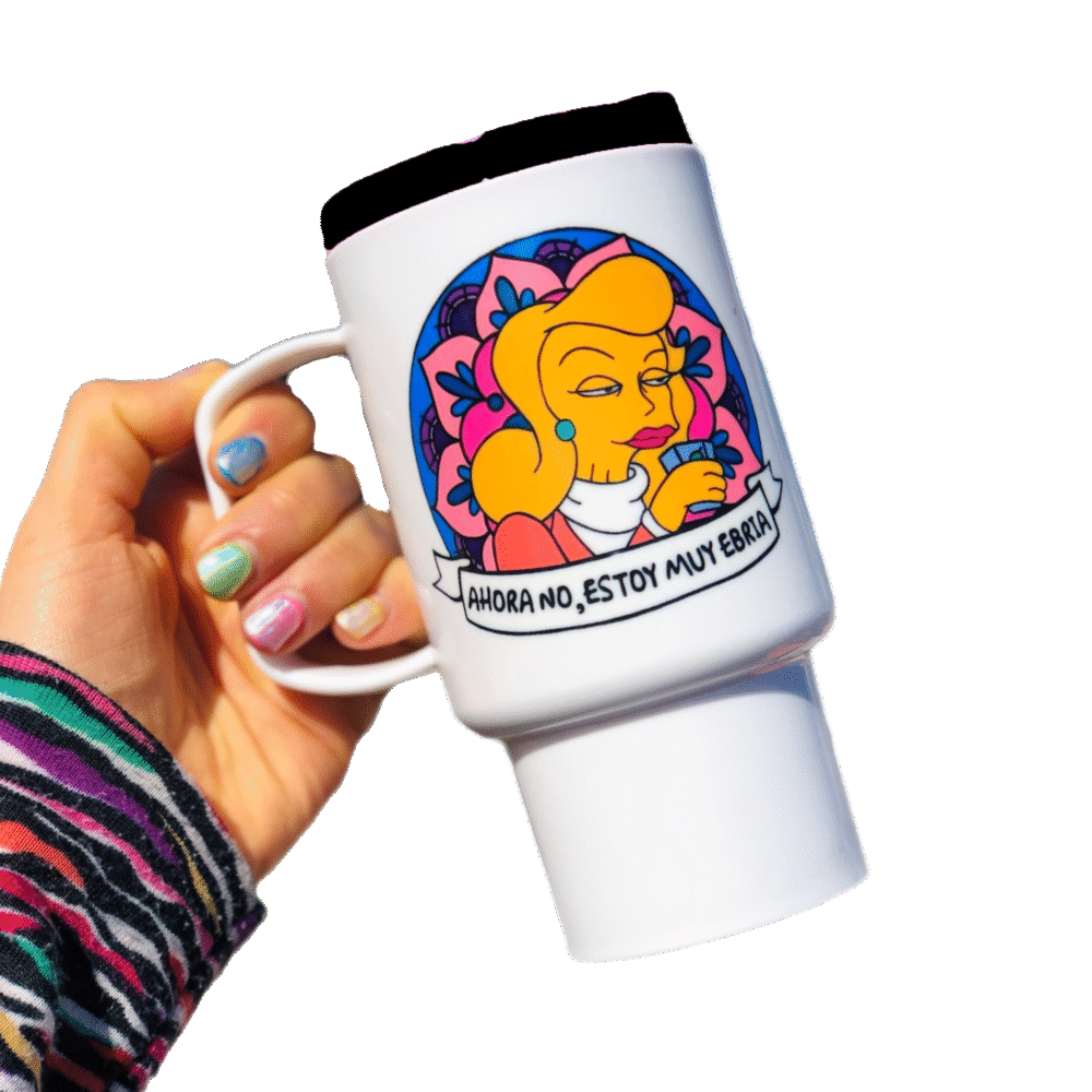 Jarro Térmico De Plástico Personalizado con Foto Frase o Logo
