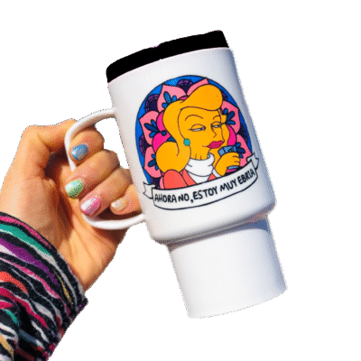 Jarro Térmico De Plástico Personalizado con Foto Frase o Logo